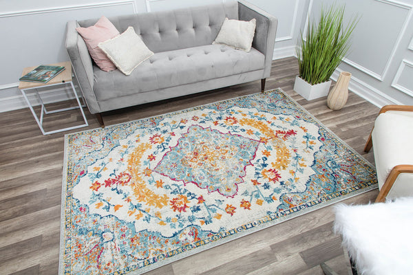 Rugs America Hailey HY50J Garden Party Area Rug