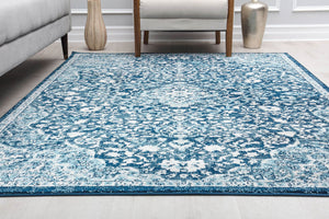 Mason Brooks Hailey HY50N Mozart Blue Area Rug