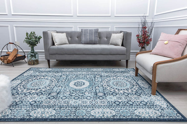 Mason Brooks Hailey HY60B Riviera Azure Area Rug