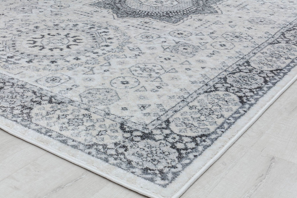 Rugs America Hailey HY60D Silver Song Area Rug