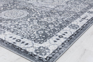 Rugs America Hailey HY60H Ice Cube Silver Area Rug