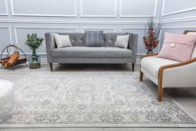 Our beautiful Hailey,Balboa Mist,Hailey Balboa Mist,2'6" x 4',Vintage,Pile Height: 0.5,Durable,Polypropylene,Soft touch,Durable,Vintage,Abstract,Beige,White,Turkey,Rectangle,HY60L Area Rug