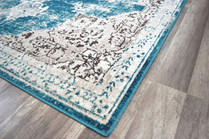 Mason Brooks Harlow HW20A Avalon Teal Area Rug