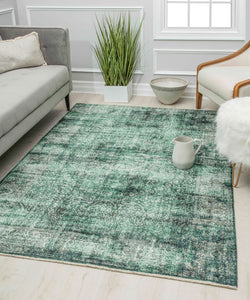 Mason Brooks Iggi IG30A Green Grooves Area Rug