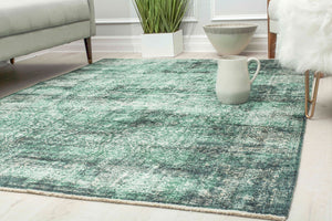 Mason Brooks Iggi IG30A Green Grooves Area Rug