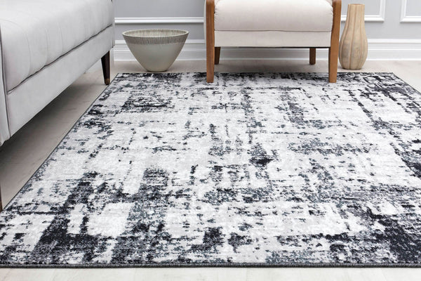 Mason Brooks Ivida  IV40A  Black Horizon Area Rug