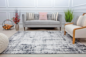 Mason Brooks Ivida  IV40A  Black Horizon Area Rug