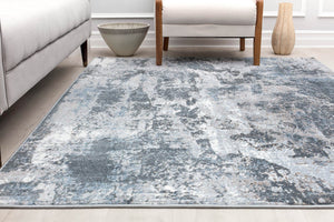 Our beautiful Ivida ,Blue Springs,Ivida  Blue Springs,2'6"x4',Vintage,Pile Height: 0.5,Dense yarn,Polypropylene,Super Soft,Dense yarn,Vintage,Abstract,Gray,White,Turkey,Rectangle,IV60A Area Rug