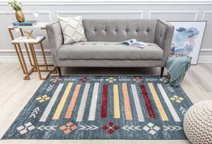 Mason Brooks Jada JD10A Blue Harmony Area Rug