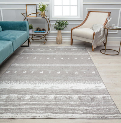 Our beautiful Jada,Coastline Constellation,Jada Coastline Constellation,2'6" x 4',Bohemian,Pile Height: 0.4,High Traffic,Polyester,Soft touch,High Traffic,Bohemian,Tribal,Gray,White,Turkey,Rectangle,JD60A Area Rug