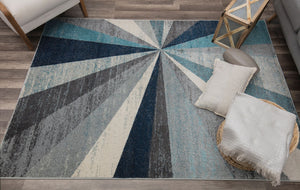 Mason Brooks Kaia KA20A Hale Blue Area Rug