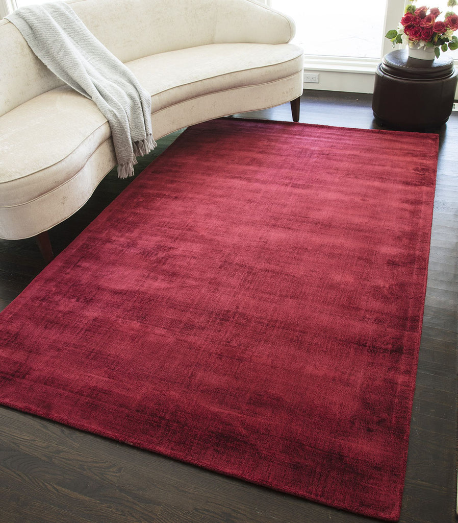 Our beautiful Kendall,Scarlette Red,Kendall Scarlette Red,2'x3',Contemporary,Pile Height: 0.45,Extra plush,Viscose,Looped,Extra plush,Contemporary,Solid,Red,White,India,Rectangle,6230A Area Rug