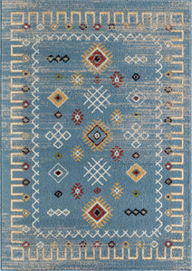 Mason Brooks Khloe KH60B Gabbeh Blue Area Rug