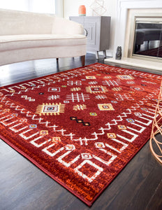 Mason Brooks Khloe KH60C Gabbeh Rust Area Rug