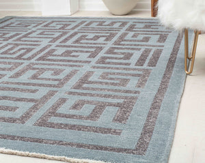 Mason Brooks Khoi KI20A Graphic Gunmetal Area Rug