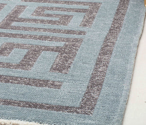 Mason Brooks Khoi KI20A Graphic Gunmetal Area Rug