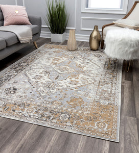 Our beautiful Lennox,Grey Charm,Lennox Grey Charm,2' x 8',Transitional,Pile Height: 0.5,shiny,Polypropylene,Super Soft,shiny,Transitional,Oriental,Cream,White,Turkey,Rectangle,LX60A Area Rug