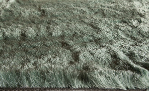 Mason Brooks Luster Shag LS14 Powder Blue Area Rug