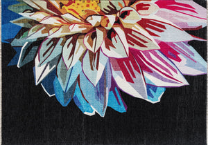 Elizabeth Sutton Maisie MI35A Eternal Dahlia Area Rug