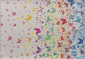 Elizabeth Sutton Maisie MI55A Social Butterflies Area Rug