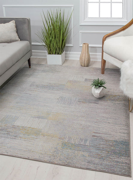 CosmoLiving By Cosmopolitan Malina MA15A Revere Pewter Area Rug