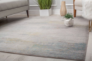 CosmoLiving By Cosmopolitan Malina MA15A Revere Pewter Area Rug