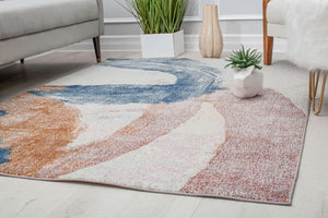 CosmoLiving By Cosmopolitan Malina MA30A Smokey Blue Area Rug