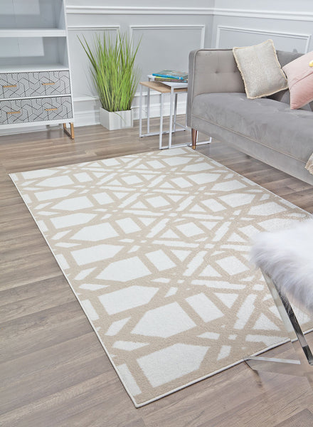 Mason Brooks Miko MO30A Milk and Honey Area Rug