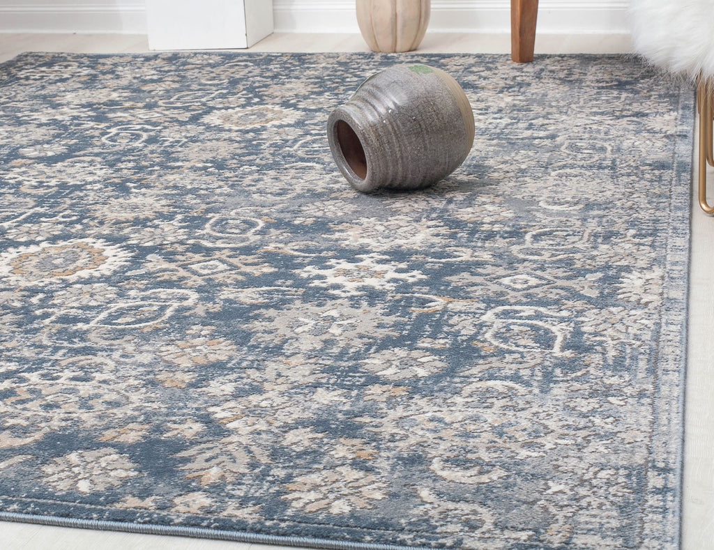 Rugs America Milford MD10A Palace Blue Area Rug