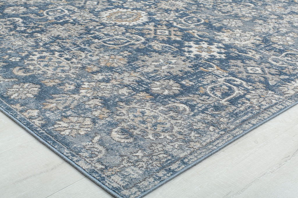 Rugs America Milford MD10A Palace Blue Area Rug