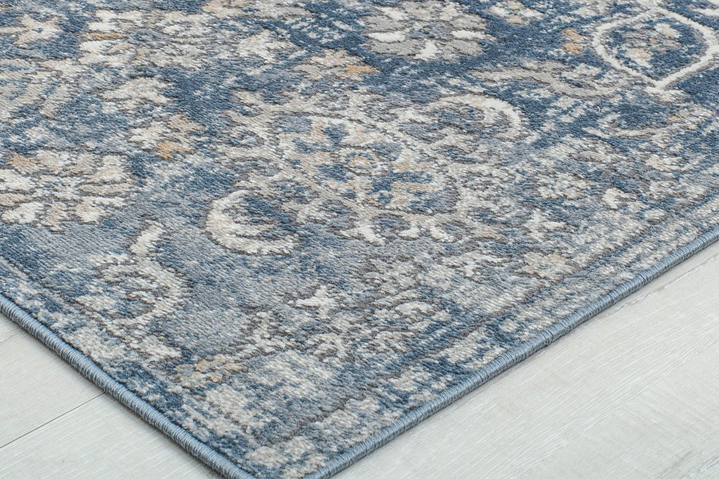 Rugs America Milford MD10A Palace Blue Area Rug