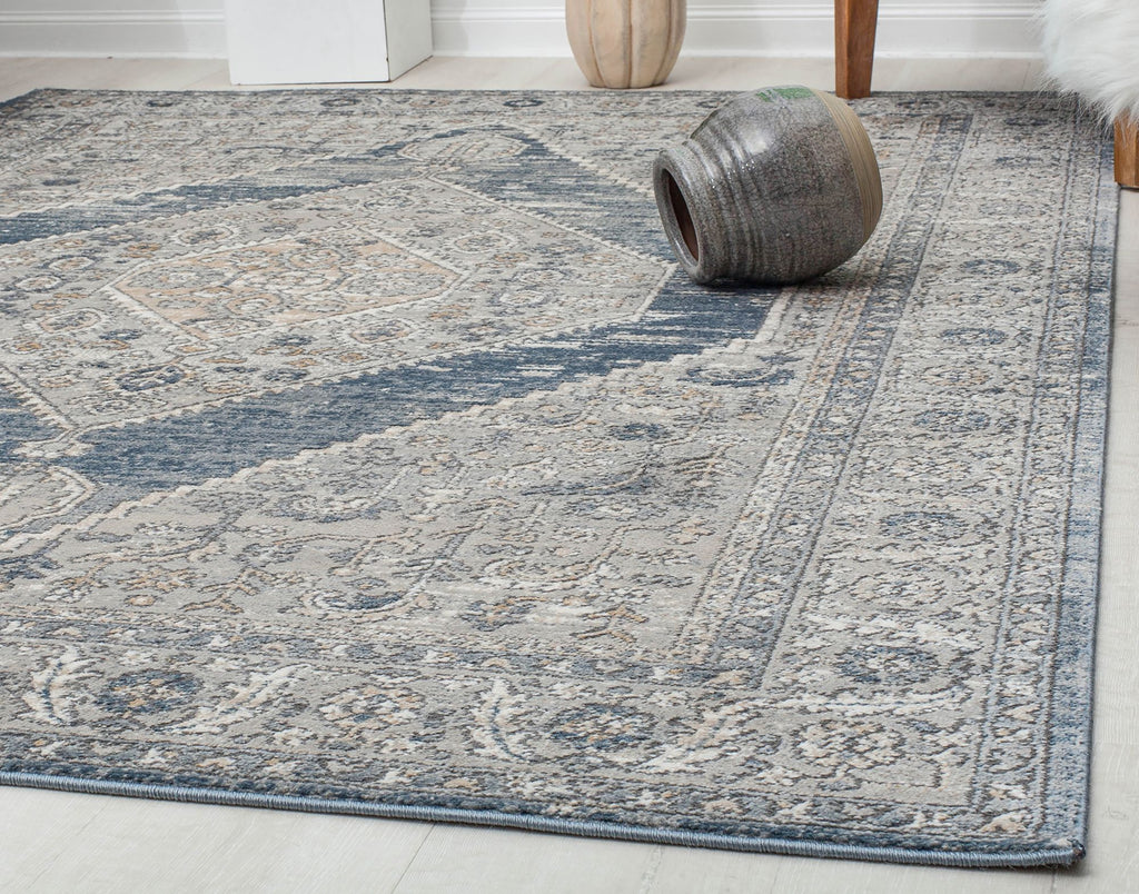 Rugs America Milford MD35B Stonewash Windsor Area Rug