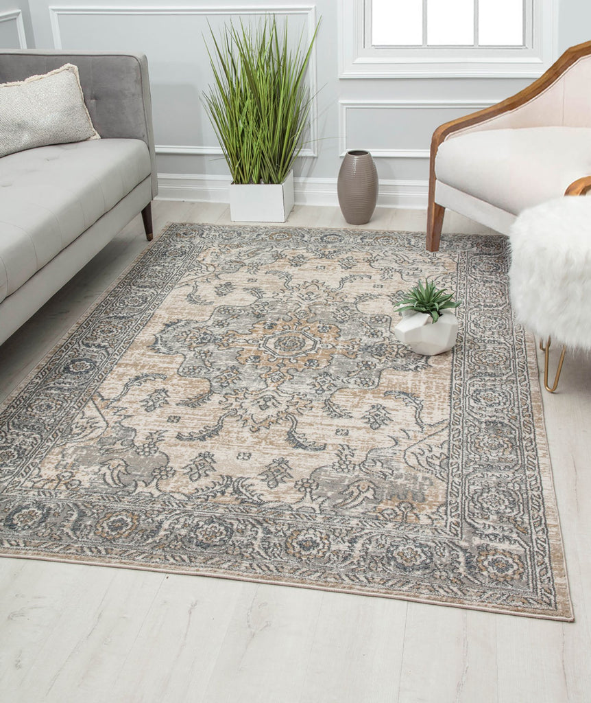 Rugs America Milford MD50A Sepia Estate Area Rug