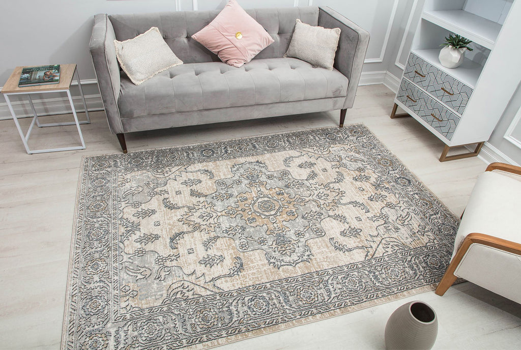 Rugs America Milford MD50A Sepia Estate Area Rug