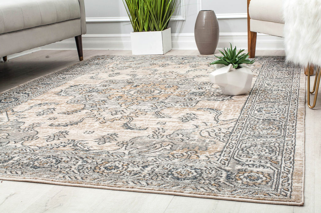 Rugs America Milford MD50A Sepia Estate Area Rug