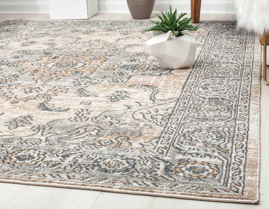 Rugs America Milford MD50A Sepia Estate Area Rug