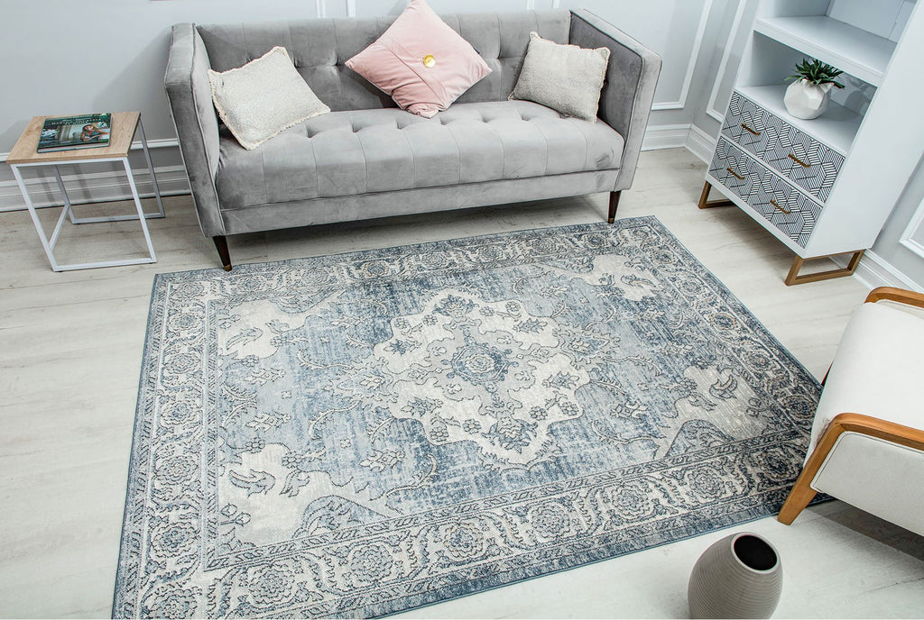 Mason Brooks Milford MD50B Silver Estate Area Rug