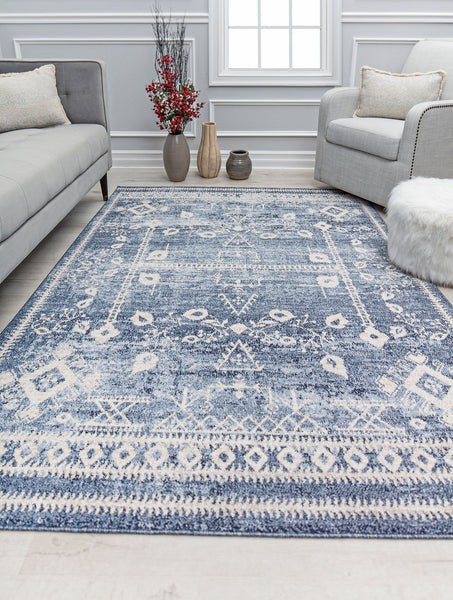 Mason Brooks Nessa NS40A Nile Blue Area Rug