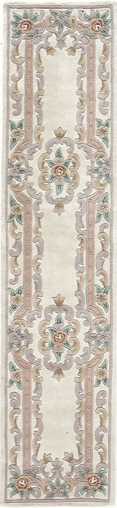 Rugs America New Aubusson 510-201 Ivory Area Rug