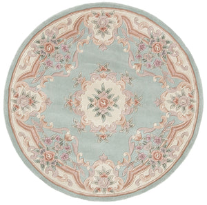 Mason Brooks New Aubusson 510-292 Light Green Area Rug