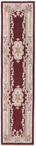 Mason Brooks New Aubusson 510-379 Burgundy Area Rug