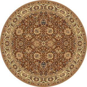 Mason Brooks New Vision 1332-BRN Tabriz Brown Area Rug