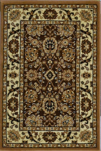 Mason Brooks New Vision 1332-BRN Tabriz Brown Area Rug