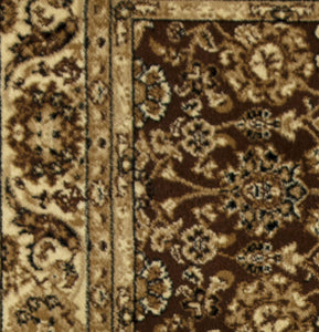 Mason Brooks New Vision 1332-BRN Tabriz Brown Area Rug