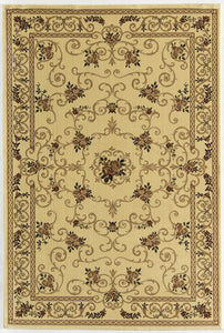 Our beautiful New Vision,Souvanerie Cream,New Vision Souvanerie Cream,2'3"x7'10",Traditional,Pile Height: 0.563,Heatset,Polypropylene,Cut Pile,Heatset,Traditional,Floral,Beige,Red,Turkey,Runner,207-CRM Area Rug