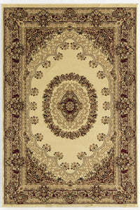 Our beautiful New Vision,Kerman Cream,New Vision Kerman Cream,2'3"x7'10",Traditional,Pile Height: 0.563,Heatset,Polypropylene,Cut Pile,Heatset,Traditional,Oriental,Beige,Red,Turkey,Runner,807-CRM Area Rug