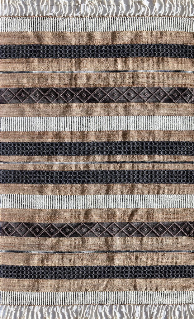 Rugs America Piper PI15A Stripe Medley Area Rug