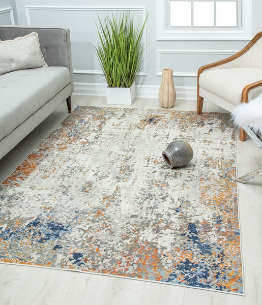 Mason Brooks Prescott PS25A Speckled Ochre Area Rug