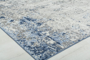 Mason Brooks Prescott PS25B Mottled Cerulean Area Rug