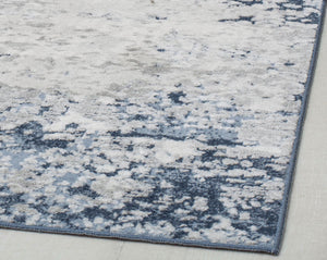 Mason Brooks Prescott PS25B Mottled Cerulean Area Rug